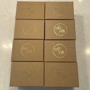 Starbucks mugs - Artisan Series. Complete set. New. Never Used.